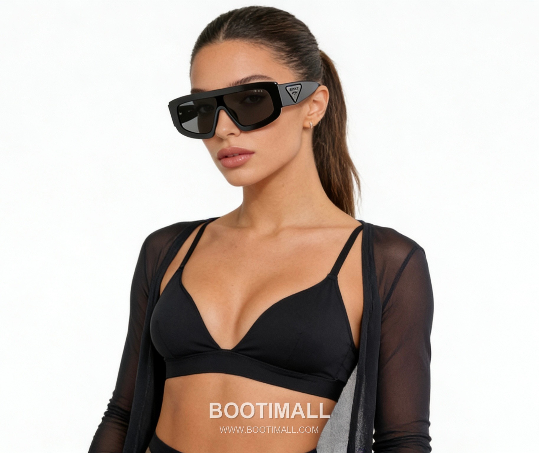 Prada PR D10S Sunglasses Acetate Green 프라다 PR D10S 선글라스 아세테이트 그린 Lens 124mm, Bridge 145mm 145cm 8