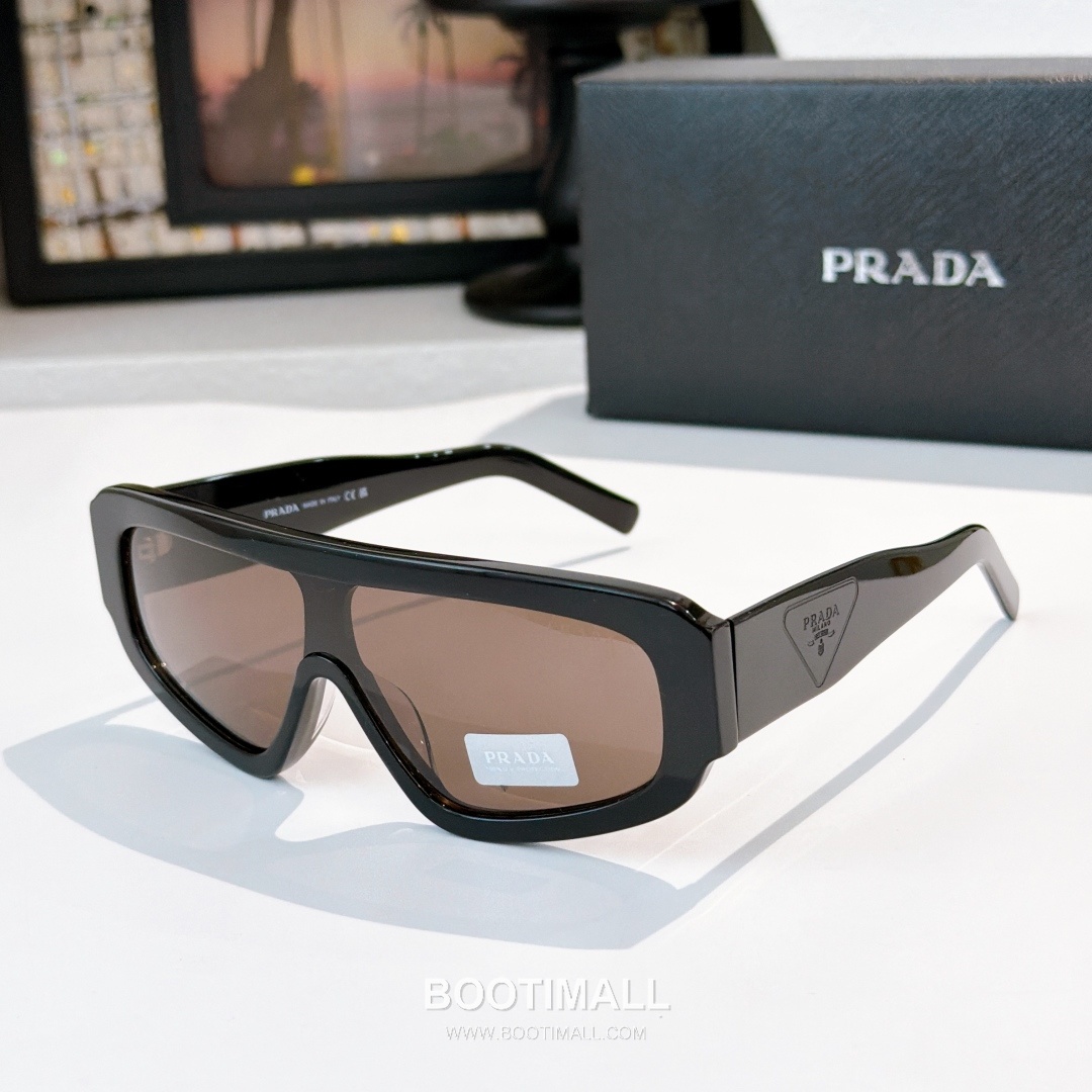 Prada PR D10S Sunglasses Acetate Green 프라다 PR D10S 선글라스 아세테이트 그린 Lens 124mm, Bridge 145mm 145cm 11