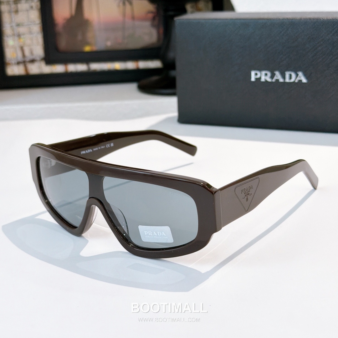 Prada PR D10S Sunglasses Acetate Green 프라다 PR D10S 선글라스 아세테이트 그린 Lens 124mm, Bridge 145mm 145cm 12