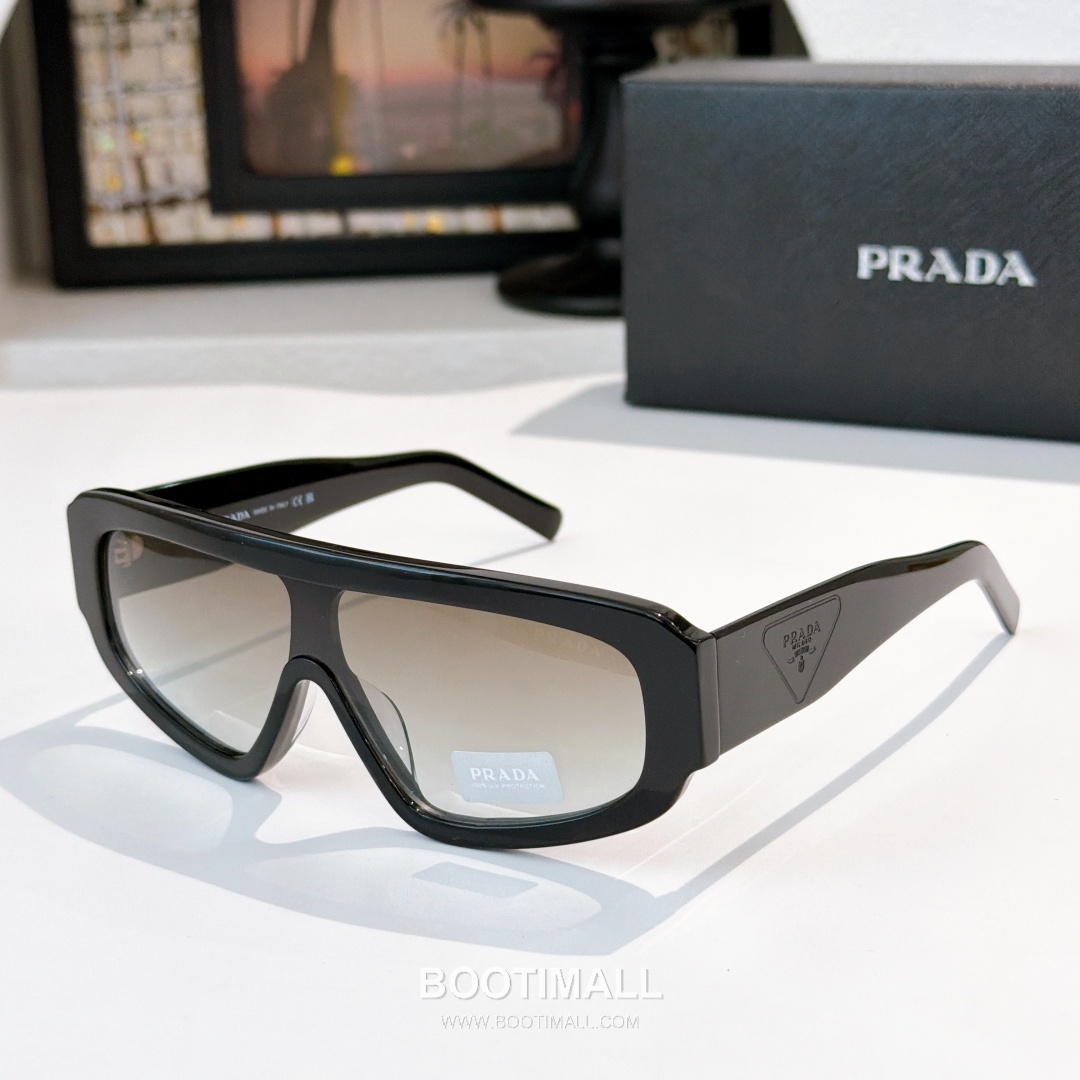 Prada PR D10S Sunglasses Acetate Green 프라다 PR D10S 선글라스 아세테이트 그린 Lens 124mm, Bridge 145mm 145cm 13