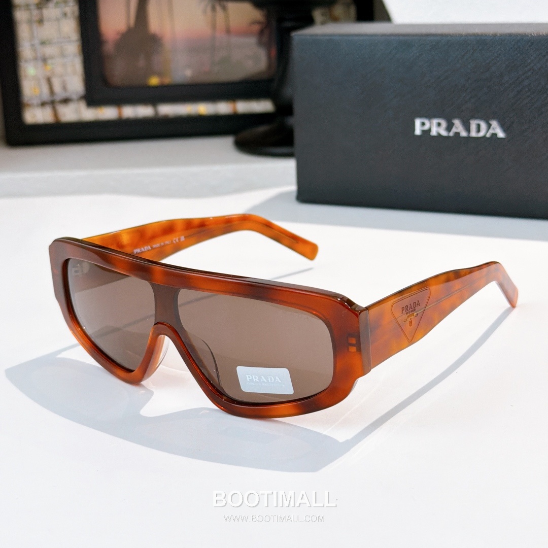 Prada PR D10S Sunglasses Acetate Green 프라다 PR D10S 선글라스 아세테이트 그린 Lens 124mm, Bridge 145mm 145cm 14