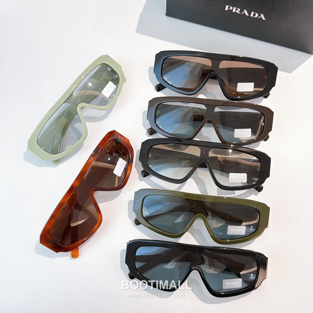 Prada PR D10S Sunglasses Acetate Green 프라다 PR D10S 선글라스 아세테이트 그린 Lens 124mm, Bridge 145mm 145cm 18