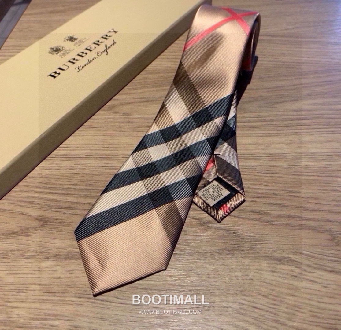 Burberry Vintage Check Tie Jacquard Silk Vintage Check 버버리 빈티지 체크 자카드 넥타이 자카드 실크 빈티지 체크 3