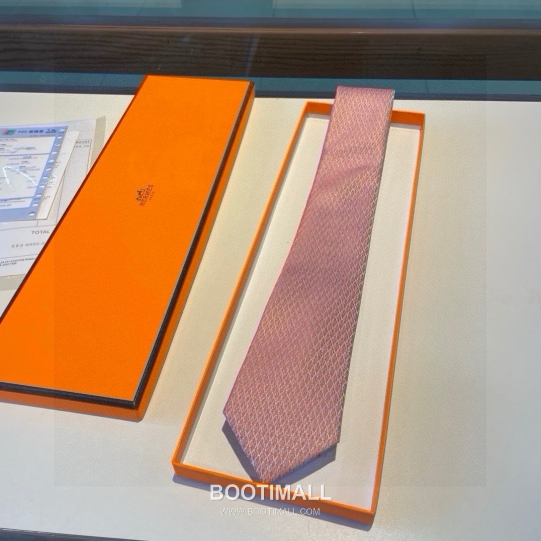 Hermes Twill Silk Tie Silk Twill Black 에르메스 트윌 실크 타이 실크 트윌 블랙 3