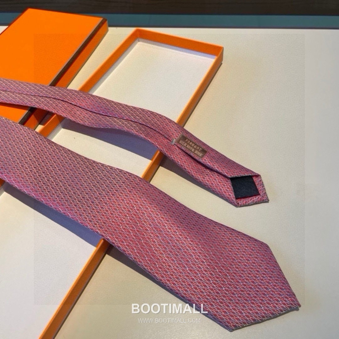 Hermes Twill Silk Tie Silk Twill Black 에르메스 트윌 실크 타이 실크 트윌 블랙 5