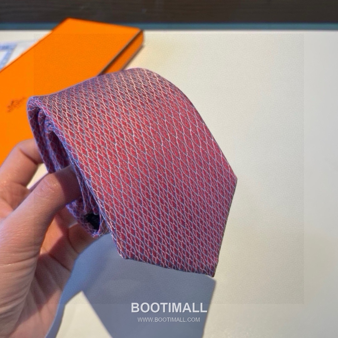 Hermes Twill Silk Tie Silk Twill Black 에르메스 트윌 실크 타이 실크 트윌 블랙 6