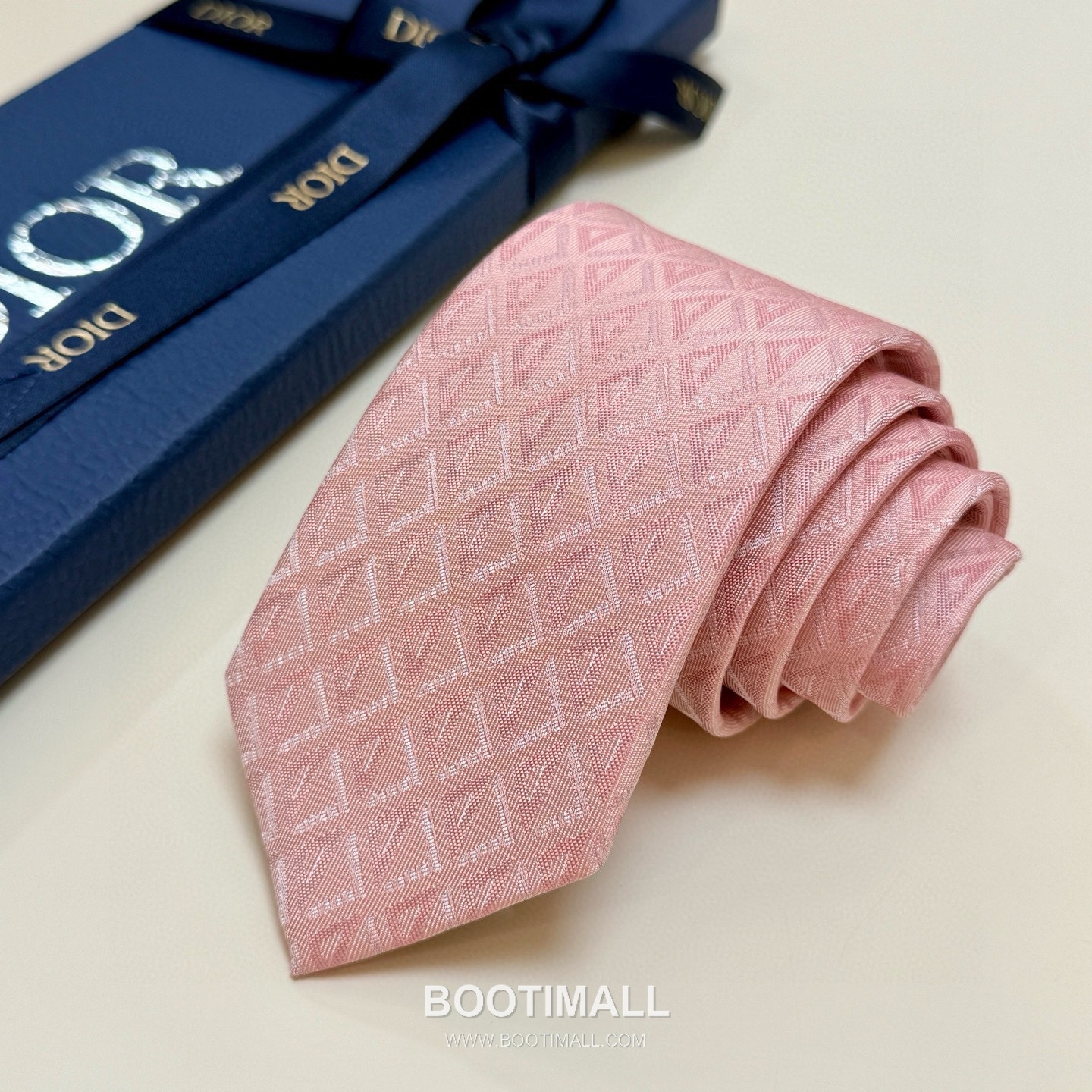 Dior CD Diamond Tie Silk Black 디올 CD 다이아몬드 넥타이 실크 블랙 1