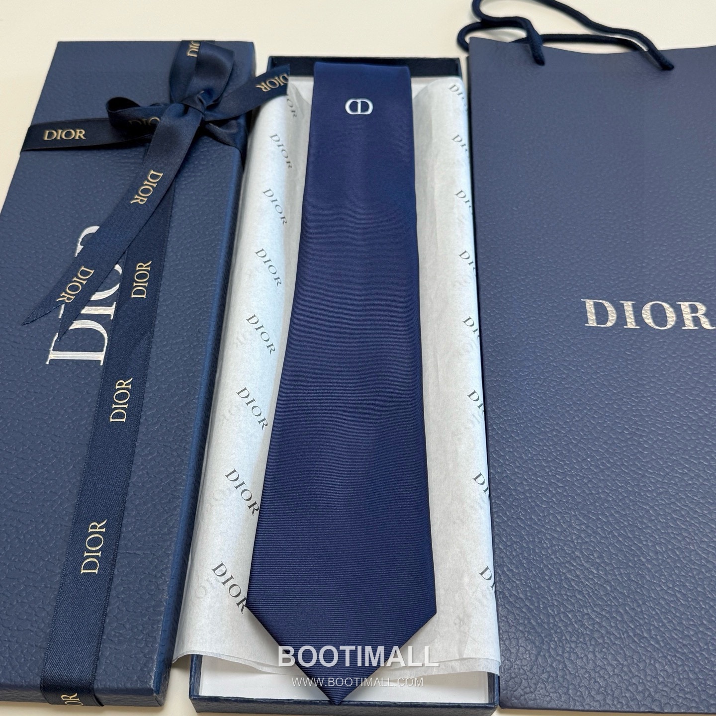Dior Logo Jacquard Tie Jacquard Black 디올 로고 자카드 넥타이 자카드 블랙 1