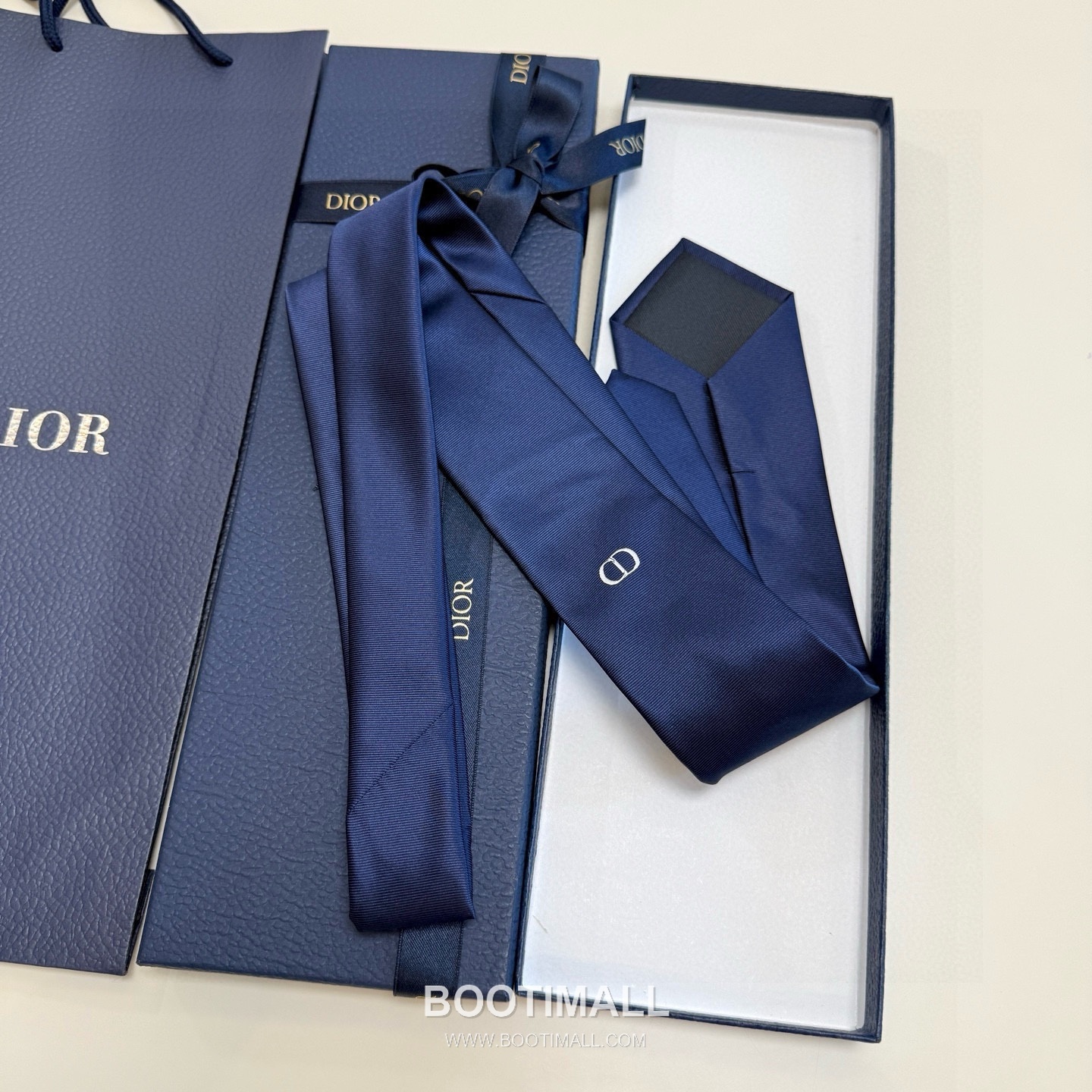 Dior Logo Jacquard Tie Jacquard Black 디올 로고 자카드 넥타이 자카드 블랙 5