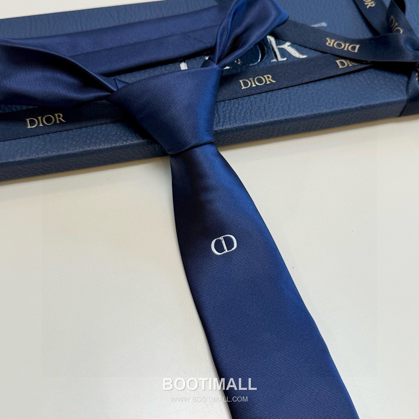 Dior Logo Jacquard Tie Jacquard Black 디올 로고 자카드 넥타이 자카드 블랙 11