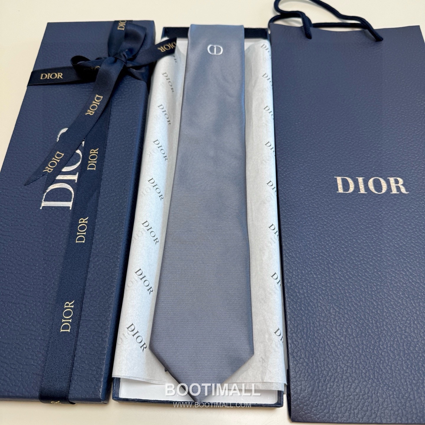Dior Logo Jacquard Tie Jacquard Black 디올 로고 자카드 넥타이 자카드 블랙 2