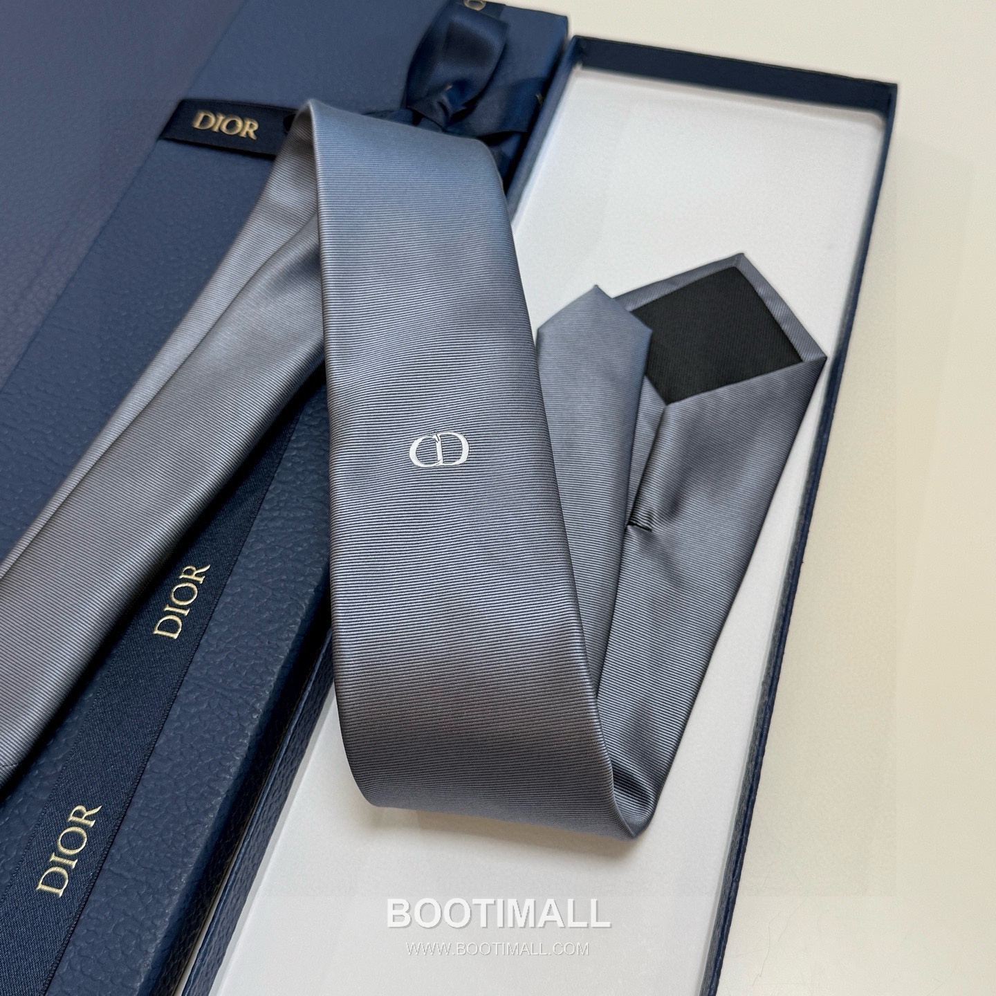 Dior Logo Jacquard Tie Jacquard Black 디올 로고 자카드 넥타이 자카드 블랙 5