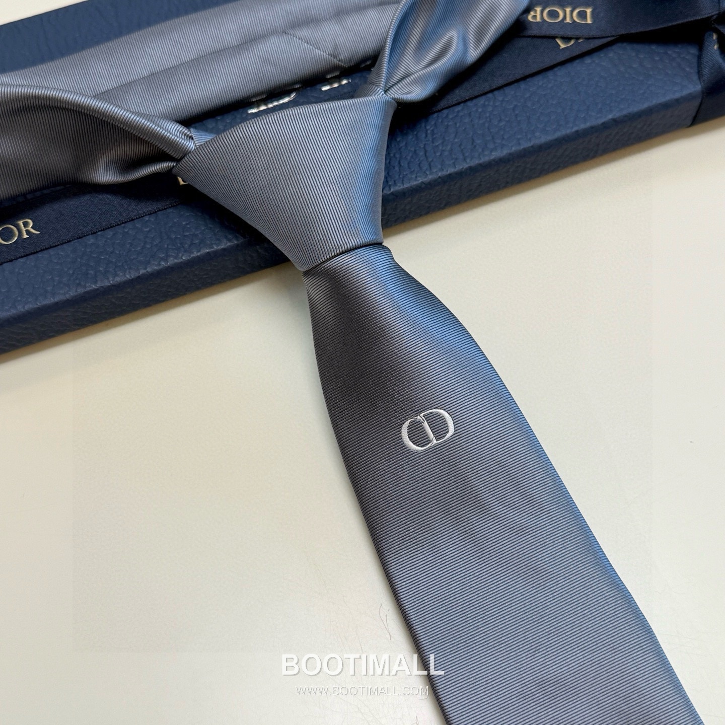 Dior Logo Jacquard Tie Jacquard Black 디올 로고 자카드 넥타이 자카드 블랙 11