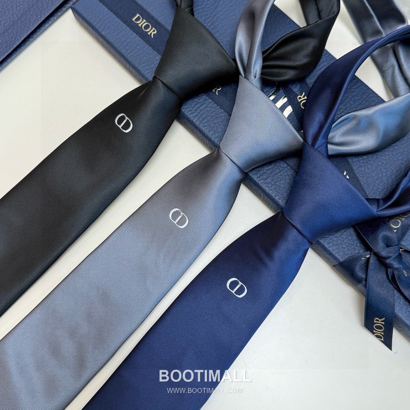 Dior Logo Jacquard Tie Jacquard Black 디올 로고 자카드 넥타이 자카드 블랙 12