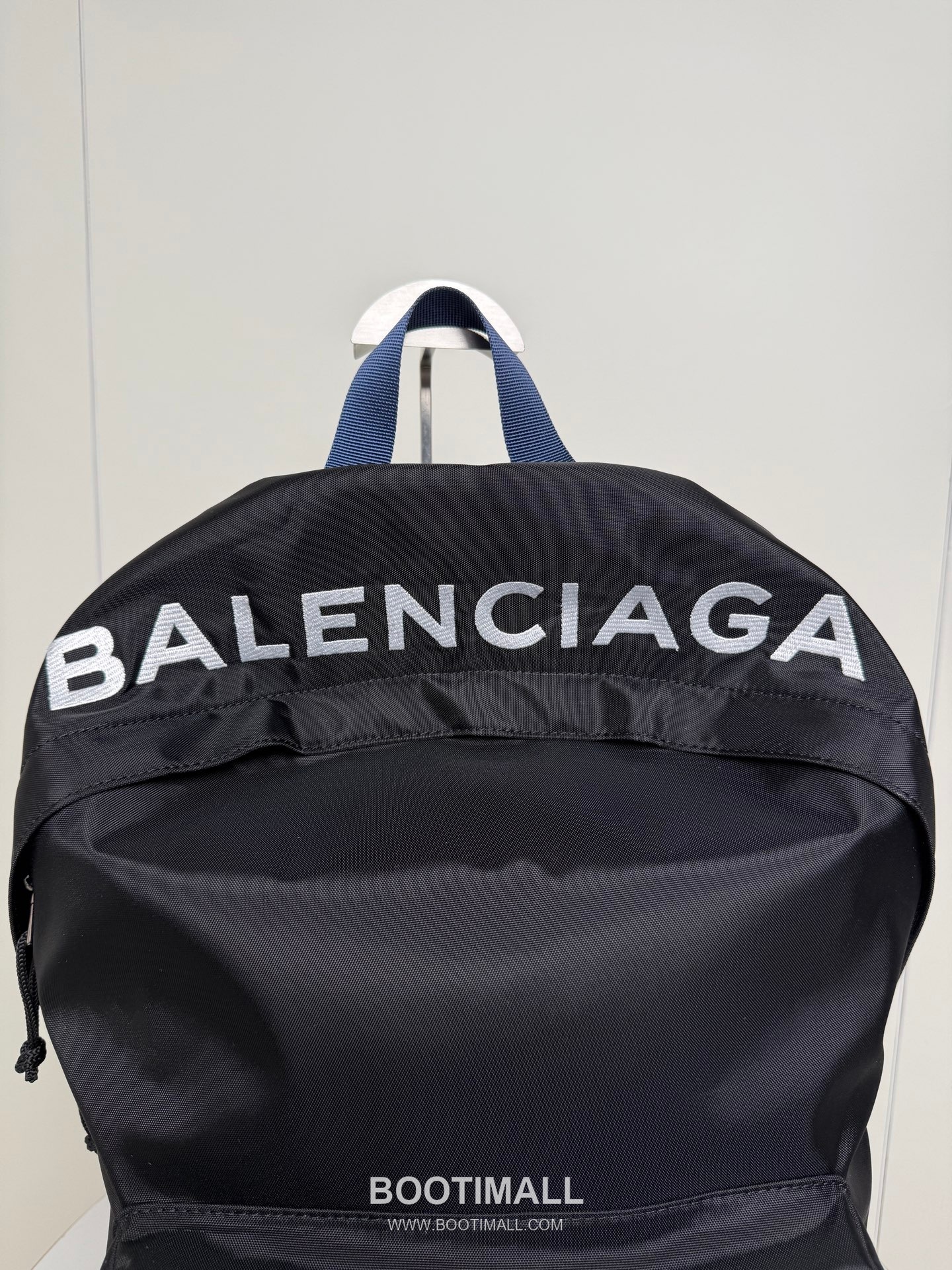 Celine Embroidery Backpack Nylon Blue 셀린느 자수 백팩 나일론 블루 47cm 4