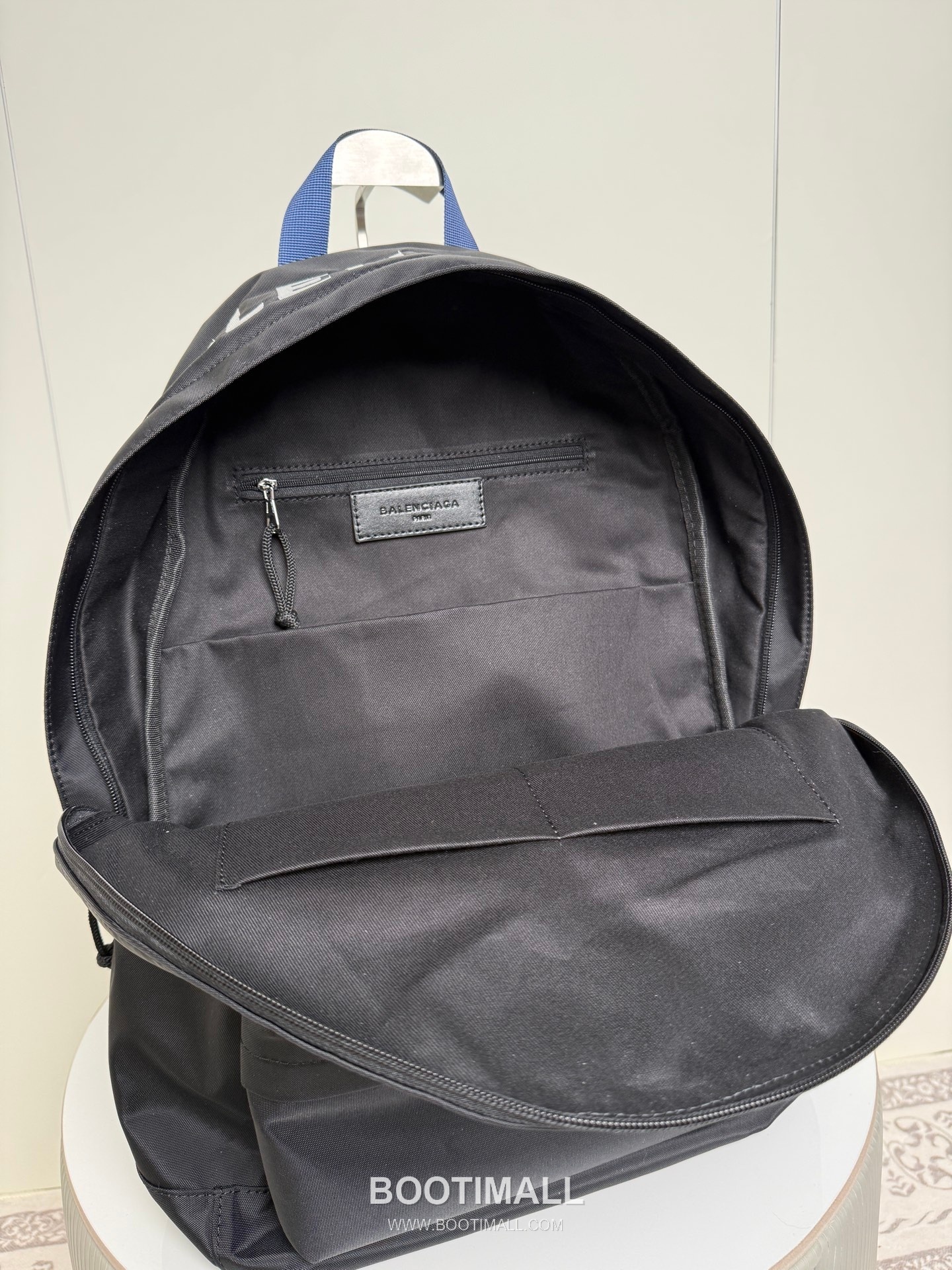 Celine Embroidery Backpack Nylon Blue 셀린느 자수 백팩 나일론 블루 47cm 7