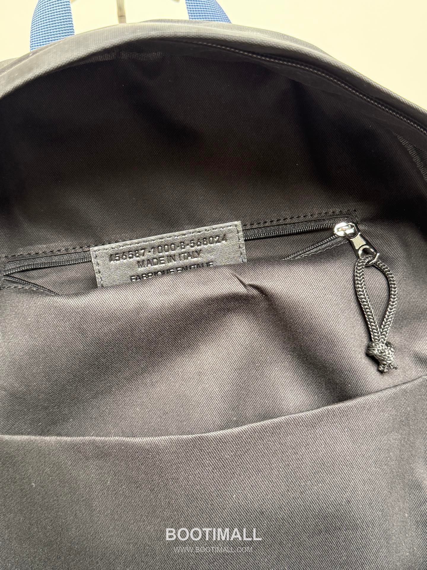 Celine Embroidery Backpack Nylon Blue 셀린느 자수 백팩 나일론 블루 47cm 9