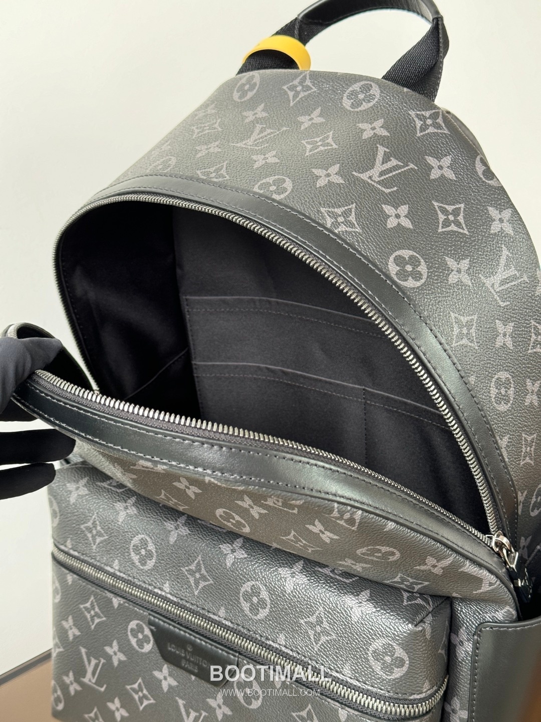 Celine Discovery Backpack Canvas Black 셀린느 디스커버리 백팩 캔버스 블랙 38cm 8