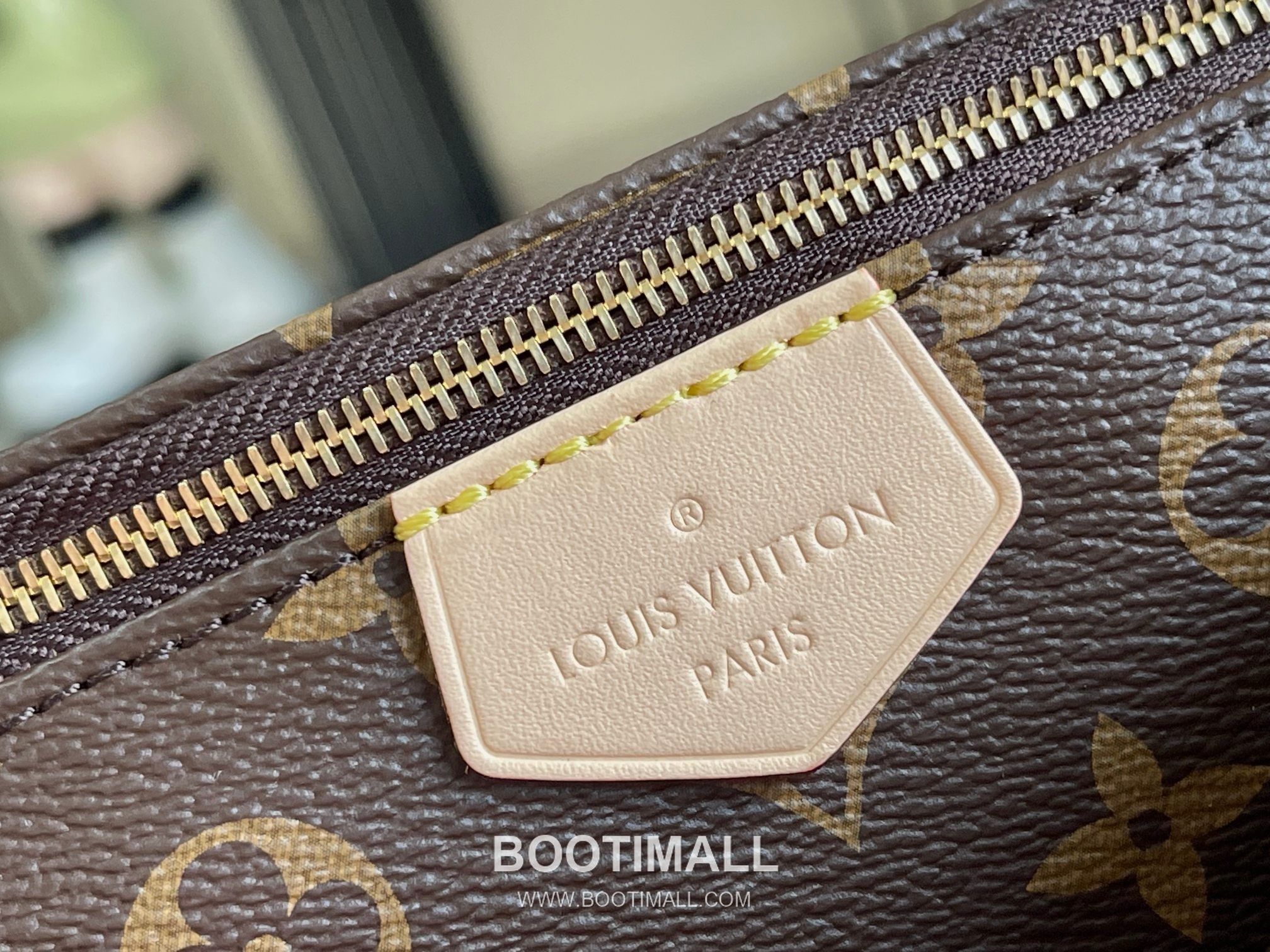 Louis Vuitton Monogram Green Bag Italian Grade A Leather Brown 루이비통 모노그램 그린 백 이탈리아 A급 가죽 브라운 24x16x6CM 24cm 5
