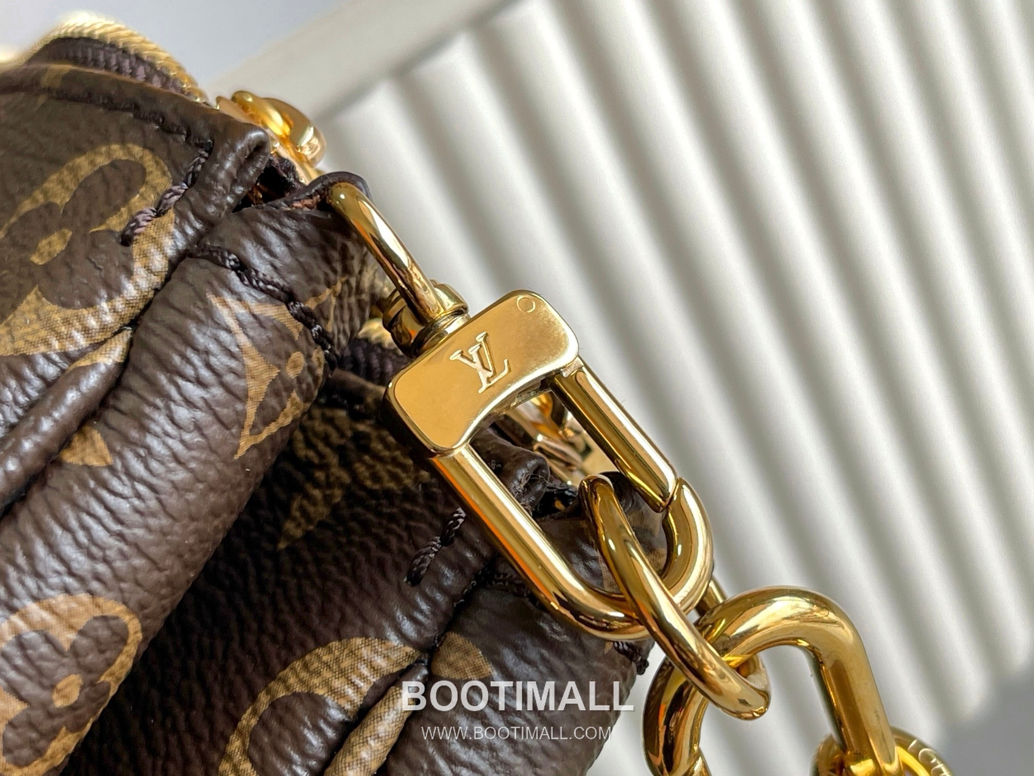 Louis Vuitton Monogram Green Bag Italian Grade A Leather Brown 루이비통 모노그램 그린 백 이탈리아 A급 가죽 브라운 24x16x6CM 24cm 7