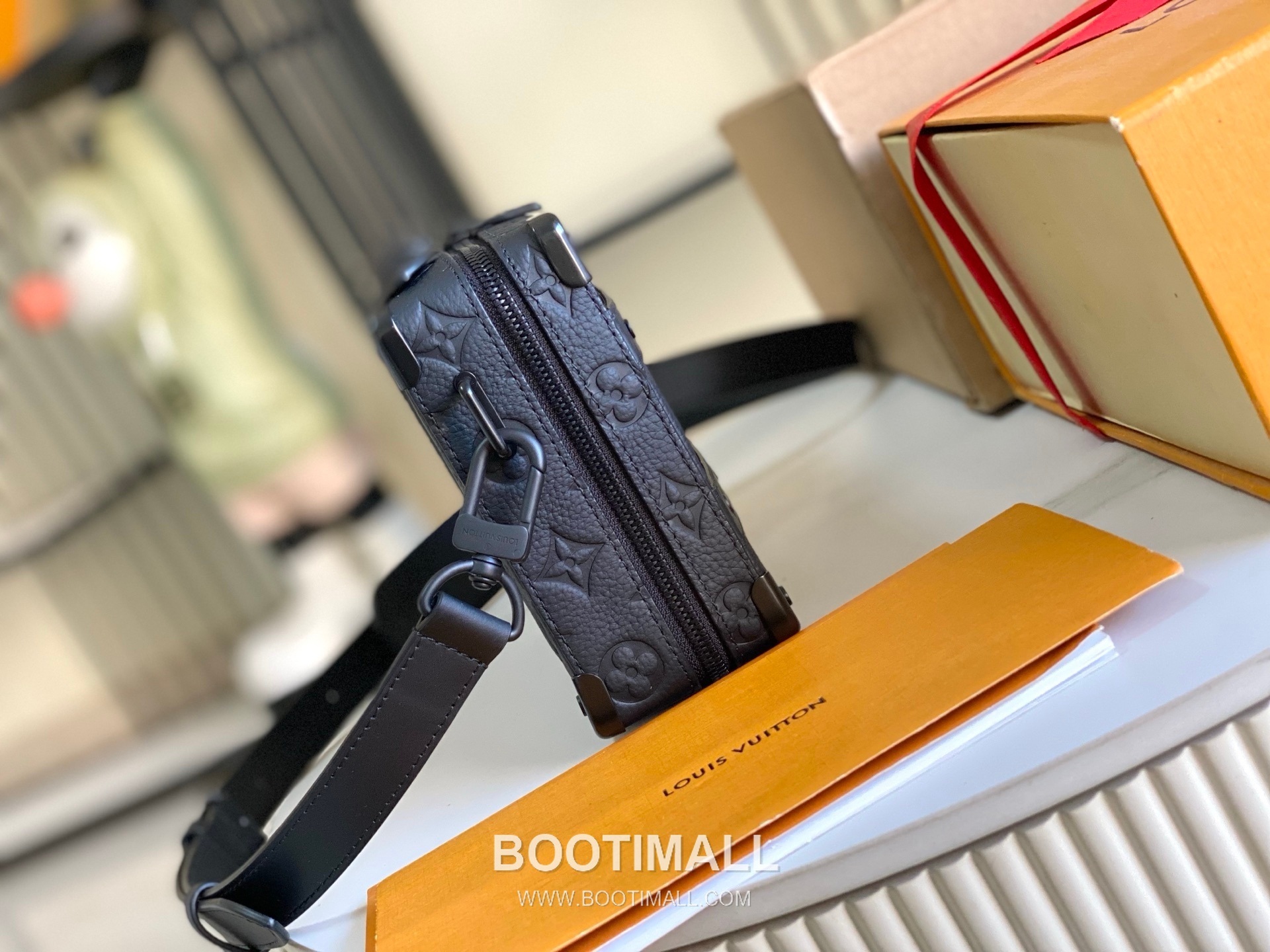 Celine Leather Pouch Italian A-grade Leather Black Bag 셀린느 M59163 가죽 파우치 이탈리아 A급 가죽 블랙 가방 21x15x7 cm 21cm 3