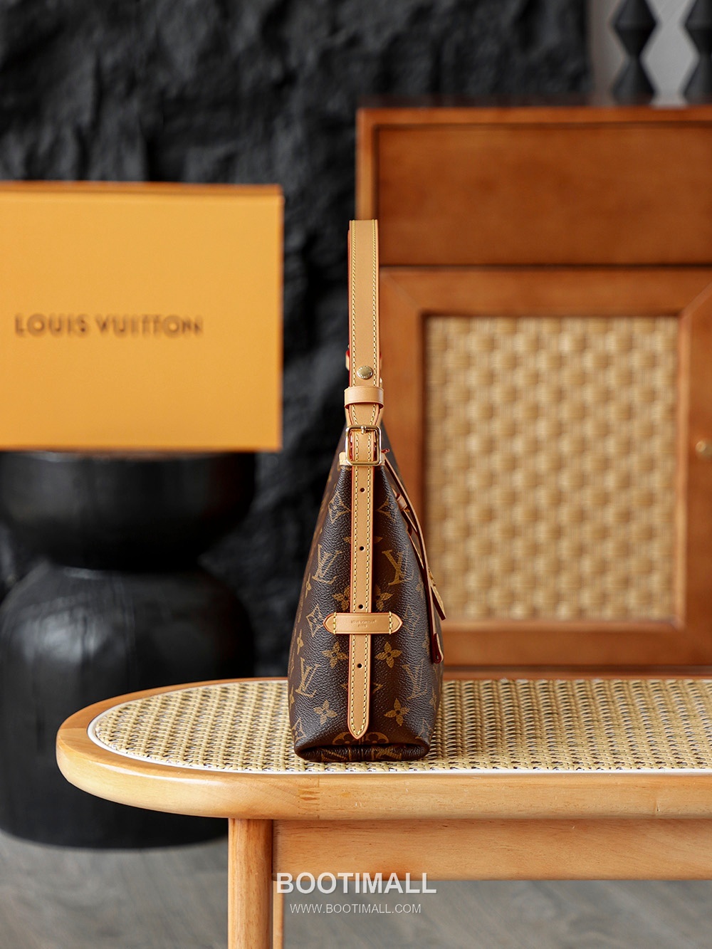 Celine Carryall East West Monogram Canvas Brown Tote Bag 셀린느 캐리올 이스트 웨스트 모노그램 캔버스 브라운 토트백 36cm 2