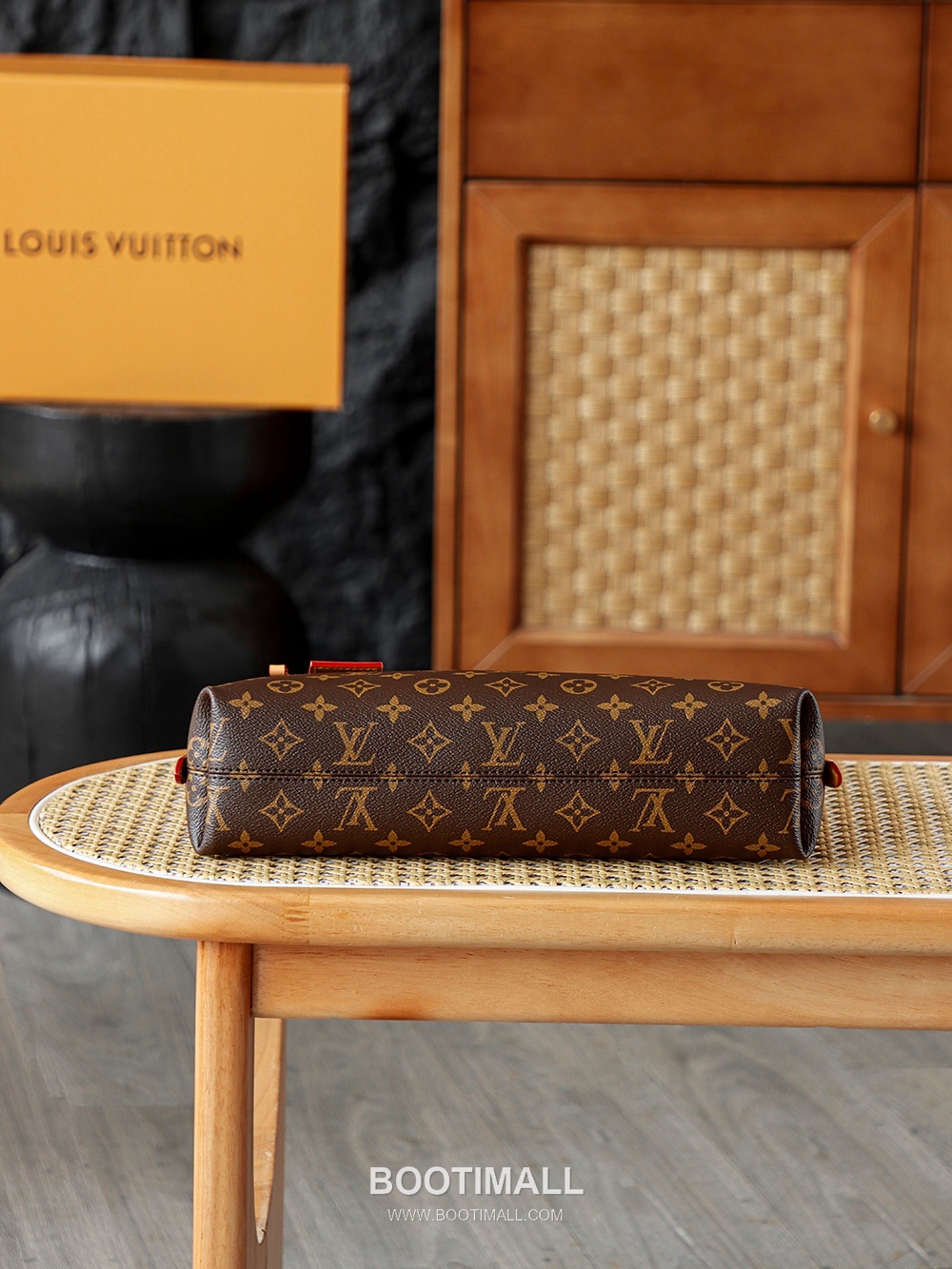 Celine Carryall East West Monogram Canvas Brown Tote Bag 셀린느 캐리올 이스트 웨스트 모노그램 캔버스 브라운 토트백 36cm 5