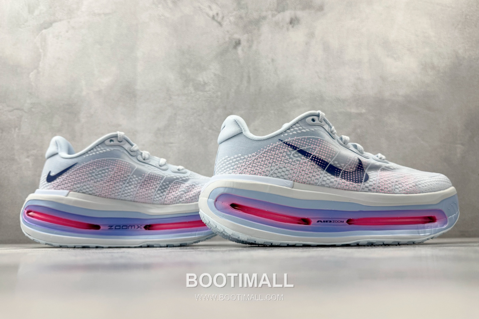 Nike Vomero Premium Mesh, Synthetic Blue Pink Sneakers 보메로 프리미엄 메쉬, 합성 소재 블루 핑크 스니커즈 6