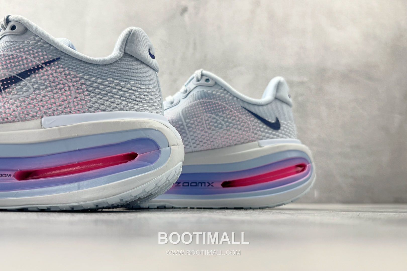 Nike Vomero Premium Mesh, Synthetic Blue Pink Sneakers 보메로 프리미엄 메쉬, 합성 소재 블루 핑크 스니커즈 8