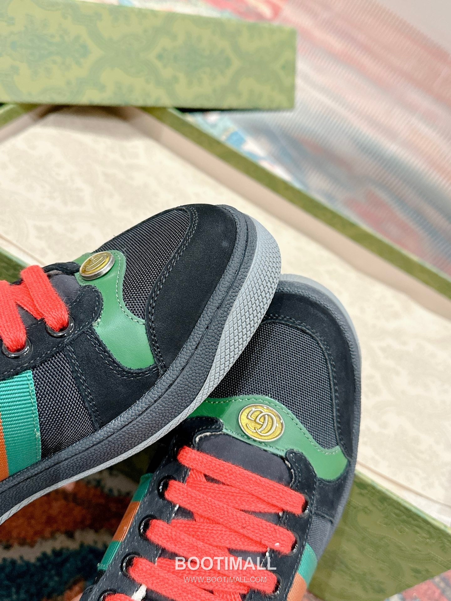 Gucci GG Vintage Sneakers Calfskin leather, Swarovski crystals, TPU sole Beige Shoes 구찌 GG 빈티지 스니커즈 송아지가죽, 스와로브스키 크리스탈, TPU 밑창 베이지 신발 Women 35-40, Men 39-44 (Custom: Women 40, Men 45) 4