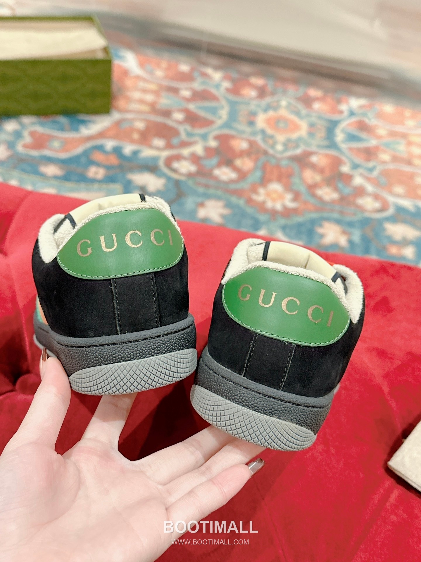 Gucci GG Vintage Sneakers Calfskin leather, Swarovski crystals, TPU sole Beige Shoes 구찌 GG 빈티지 스니커즈 송아지가죽, 스와로브스키 크리스탈, TPU 밑창 베이지 신발 Women 35-40, Men 39-44 (Custom: Women 40, Men 45) 9