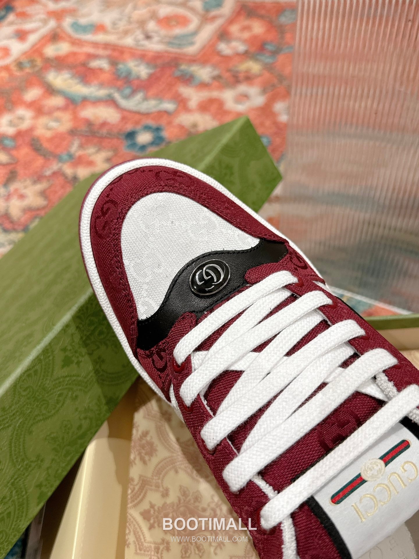 Gucci GG Distressed Sneaker Calfskin Leather, TPU Sole Black Shoes 구찌 GG 빈티지 스니커즈 소가죽, TPU 밑창 블랙 신발 Women 35-40, Men 39-44 (Custom 40, 45 available) 4