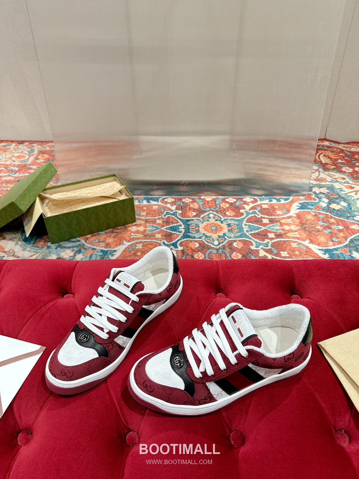 Gucci GG Distressed Sneaker Calfskin Leather, TPU Sole Black Shoes 구찌 GG 빈티지 스니커즈 소가죽, TPU 밑창 블랙 신발 Women 35-40, Men 39-44 (Custom 40, 45 available) 6