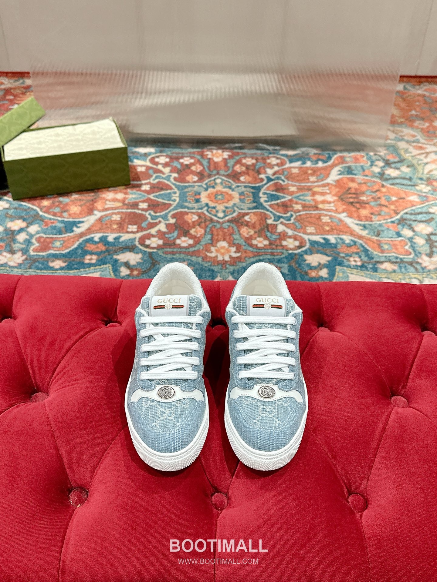 Gucci GG Distressed Sneaker Calfskin Leather, TPU Sole Black Shoes 구찌 GG 빈티지 스니커즈 소가죽, TPU 밑창 블랙 신발 1