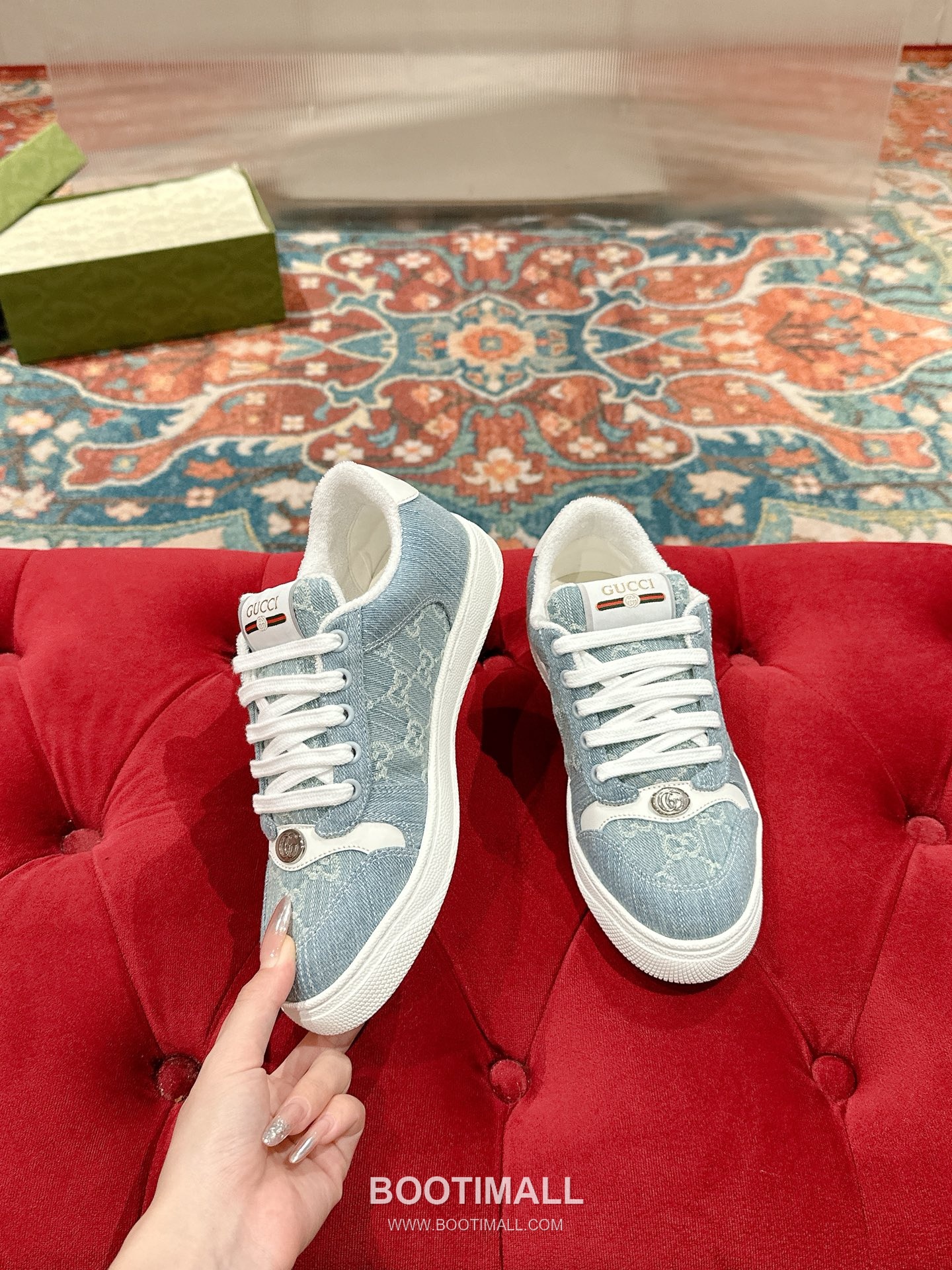 Gucci GG Distressed Sneaker Calfskin Leather, TPU Sole Black Shoes 구찌 GG 빈티지 스니커즈 소가죽, TPU 밑창 블랙 신발 3