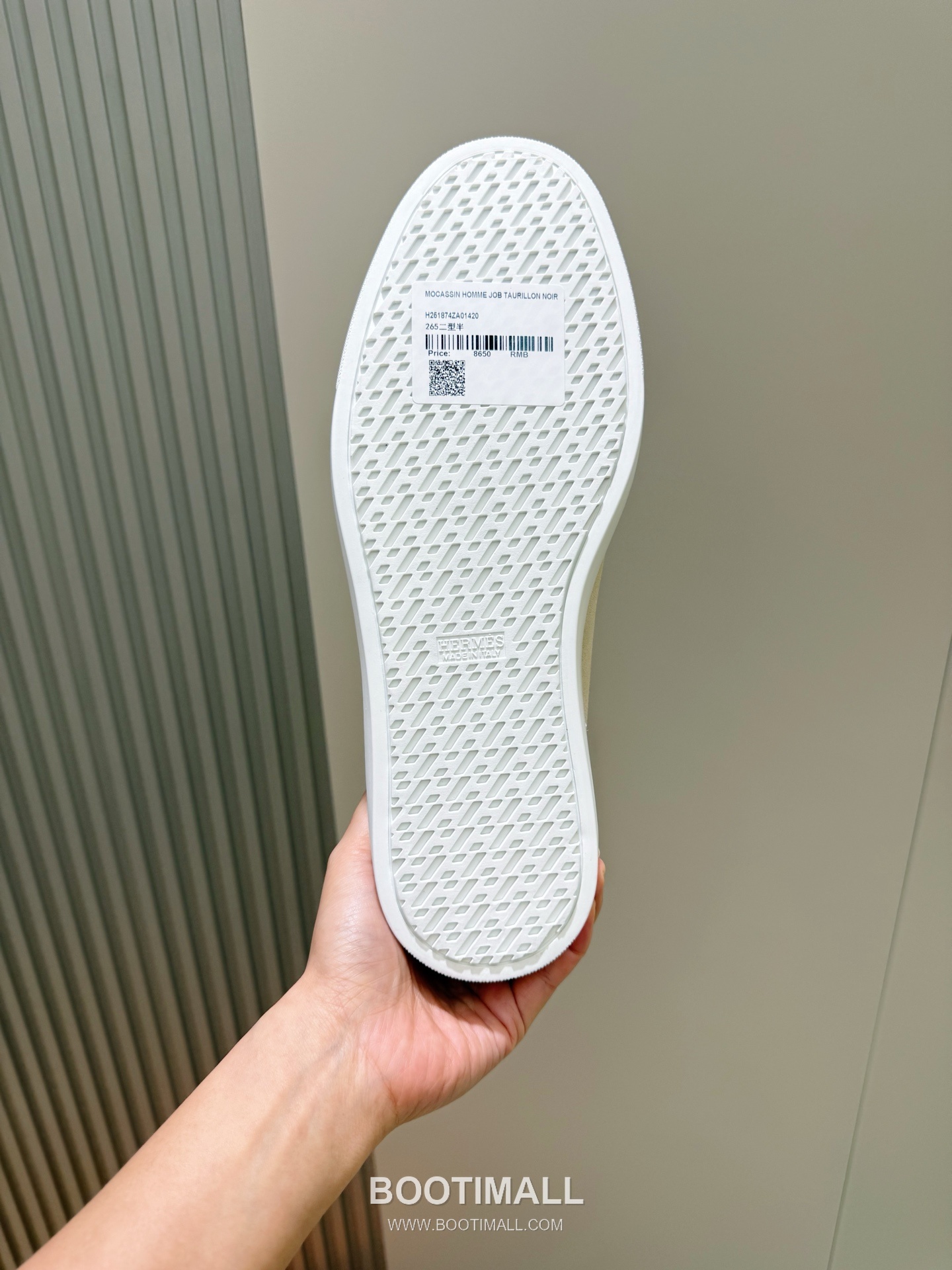 Hermes Like Loafer Calfskin Leather, Canvas Brown 에르메스 라이크 로퍼 송아지가죽, 캔버스 브라운 10