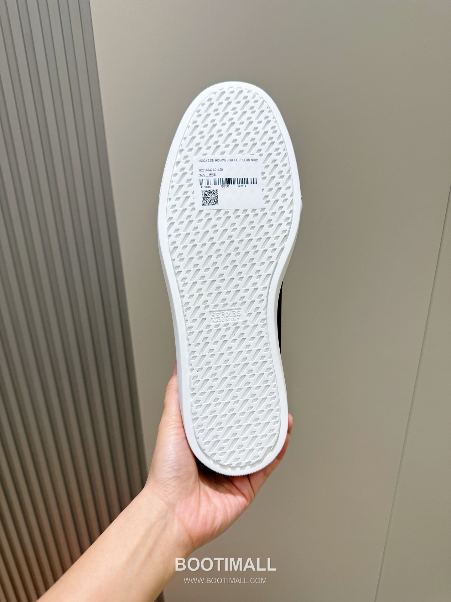 Hermes Like Loafer Calfskin Leather, Canvas Brown 에르메스 라이크 로퍼 송아지가죽, 캔버스 브라운 9