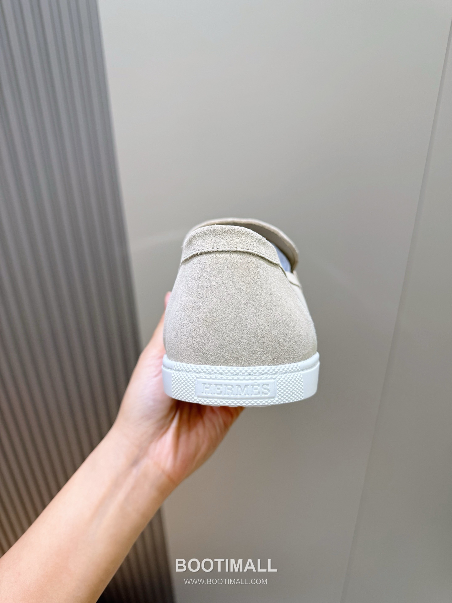 Hermes Like Loafer Calfskin Leather, Canvas Brown 에르메스 라이크 로퍼 송아지가죽, 캔버스 브라운 6