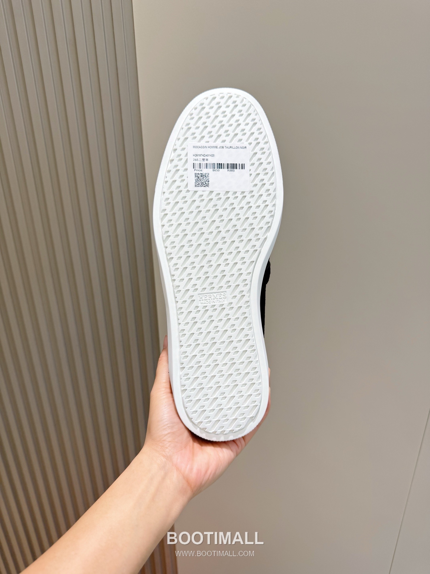 Hermes Like Loafer Calfskin Leather, Canvas Brown 에르메스 라이크 로퍼 송아지가죽, 캔버스 브라운 9