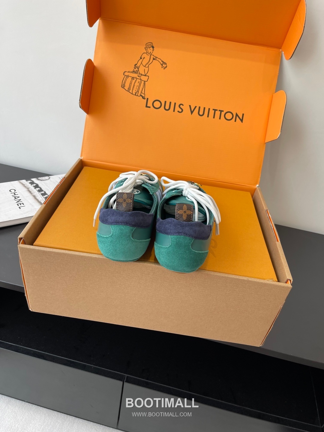 Louis Vuitton Sneakerina Ballet Sneaker Calf Suede Leather Brown Sneakers 루이비통 스니커리나 발레 스니커즈 송아지 스웨이드 가죽 브라운 8