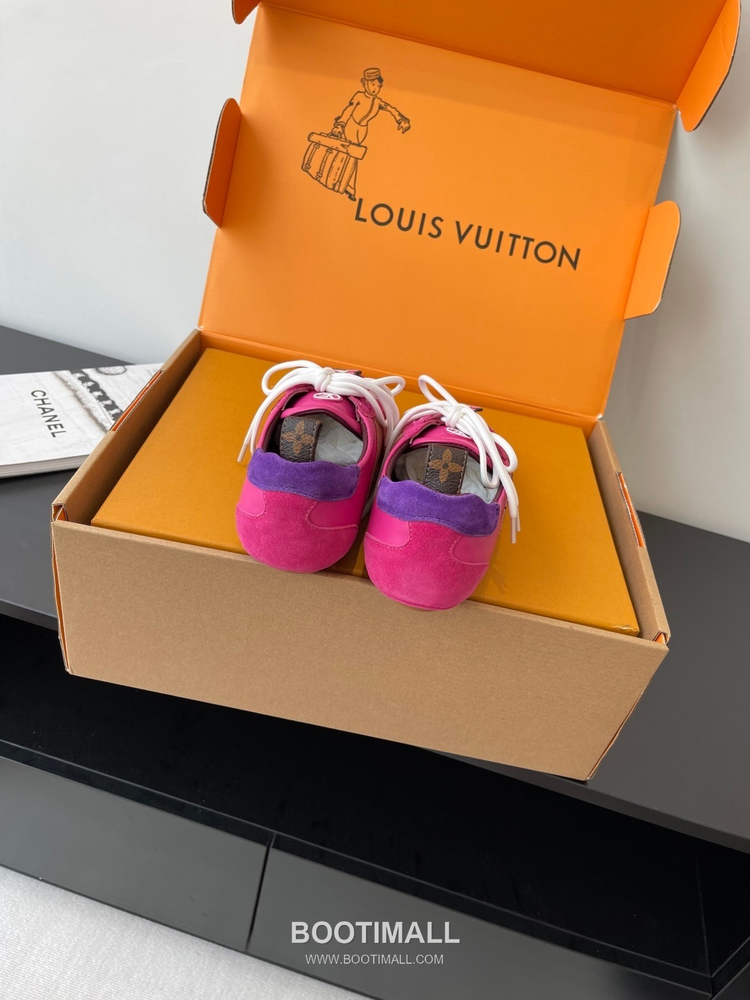 Louis Vuitton Sneakerina Ballet Sneaker Calf Suede Leather Brown Sneakers 루이비통 스니커리나 발레 스니커즈 송아지 스웨이드 가죽 브라운 8