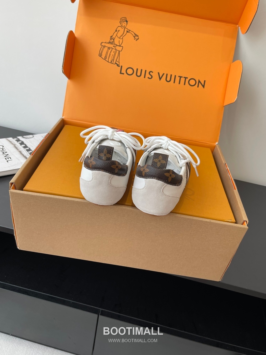 Louis Vuitton Sneakerina Ballet Sneaker Calf Suede Leather Brown Sneakers 루이비통 스니커리나 발레 스니커즈 송아지 스웨이드 가죽 브라운 8
