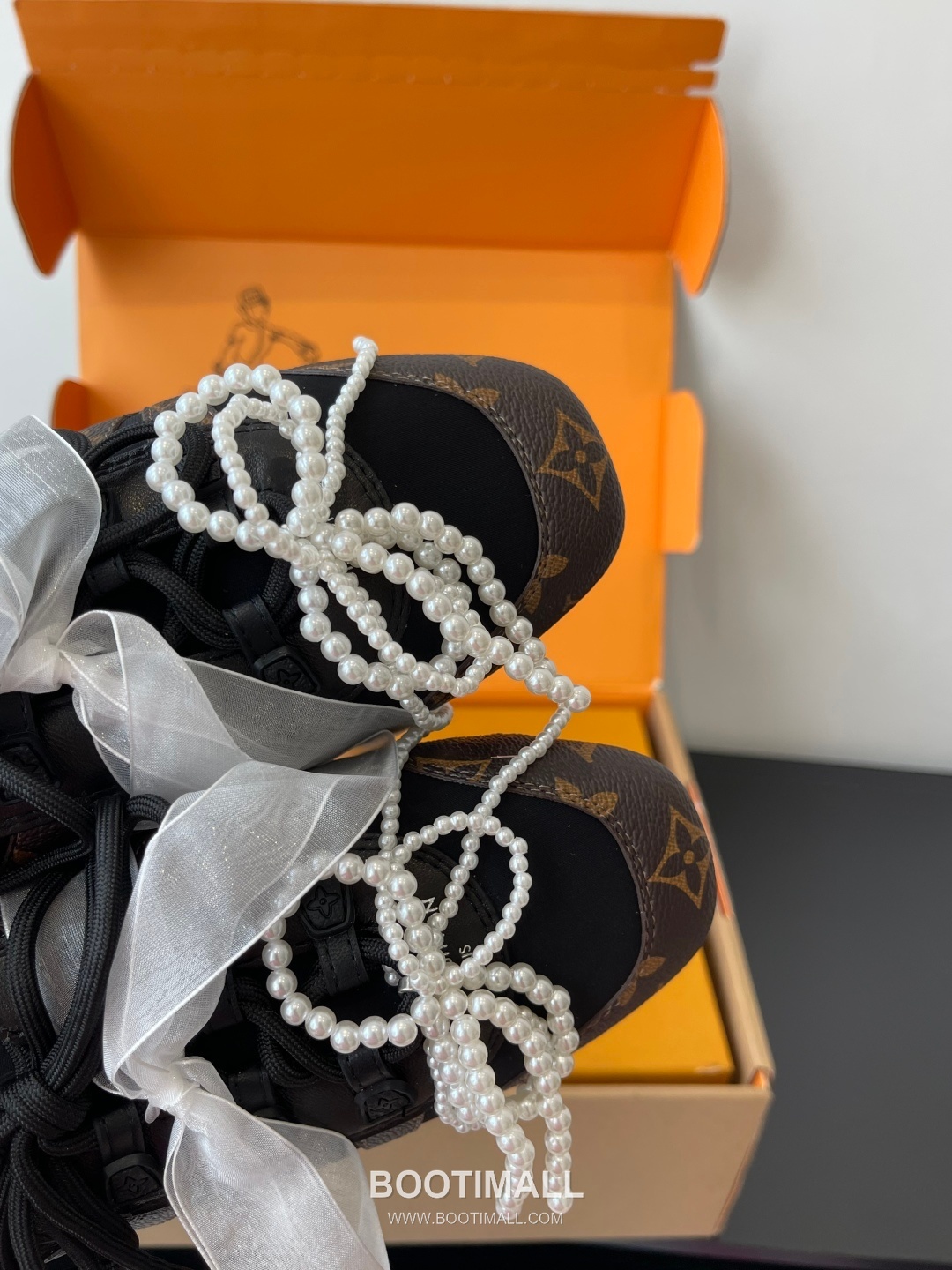 Louis Vuitton Sneakerina Ballet Sneaker Calf Suede Leather Brown Sneakers 루이비통 스니커리나 발레 스니커즈 송아지 스웨이드 가죽 브라운 6