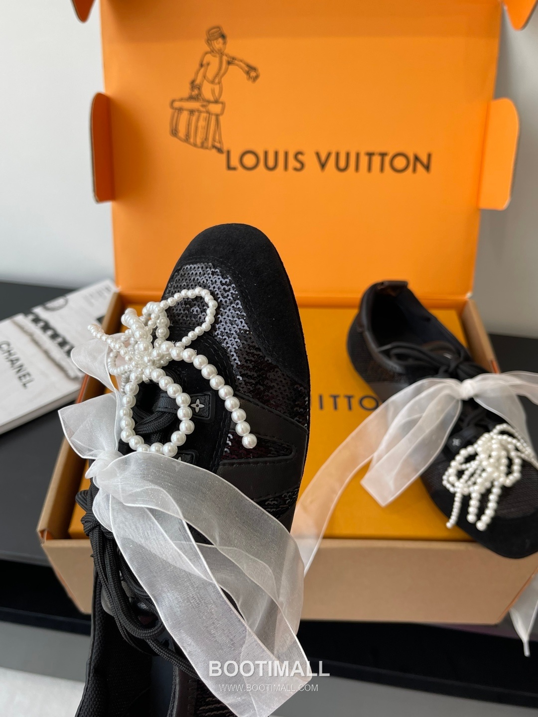 Louis Vuitton Sneakerina Ballet Sneaker Calf Suede Leather Brown Sneakers 루이비통 스니커리나 발레 스니커즈 송아지 스웨이드 가죽 브라운 7