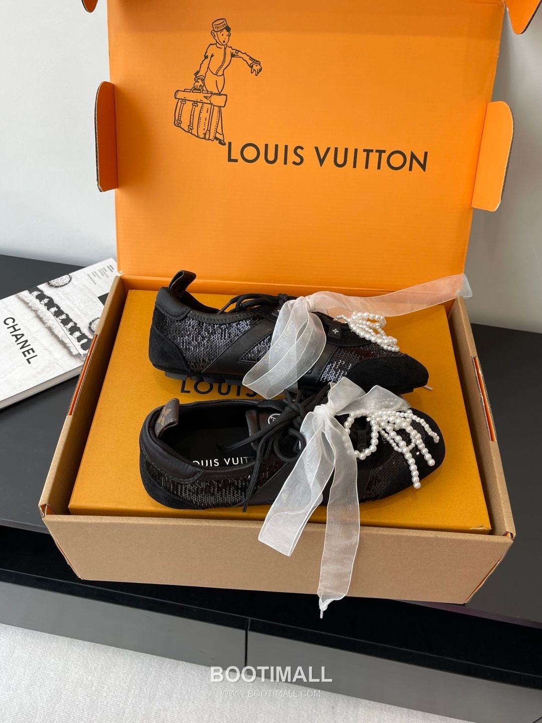 Louis Vuitton Sneakerina Ballet Sneaker Calf Suede Leather Brown Sneakers 루이비통 스니커리나 발레 스니커즈 송아지 스웨이드 가죽 브라운 9
