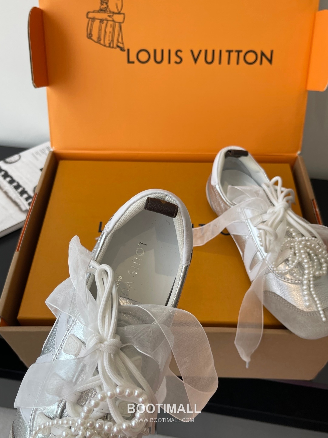 Louis Vuitton Sneakerina Ballet Sneaker Calf Suede Leather Brown Sneakers 루이비통 스니커리나 발레 스니커즈 송아지 스웨이드 가죽 브라운 4