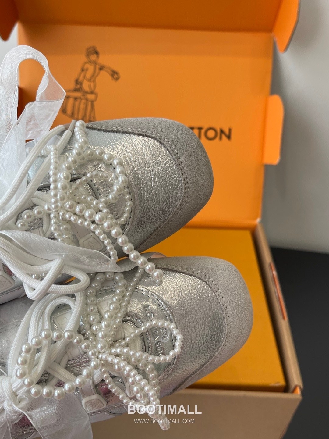 Louis Vuitton Sneakerina Ballet Sneaker Calf Suede Leather Brown Sneakers 루이비통 스니커리나 발레 스니커즈 송아지 스웨이드 가죽 브라운 6