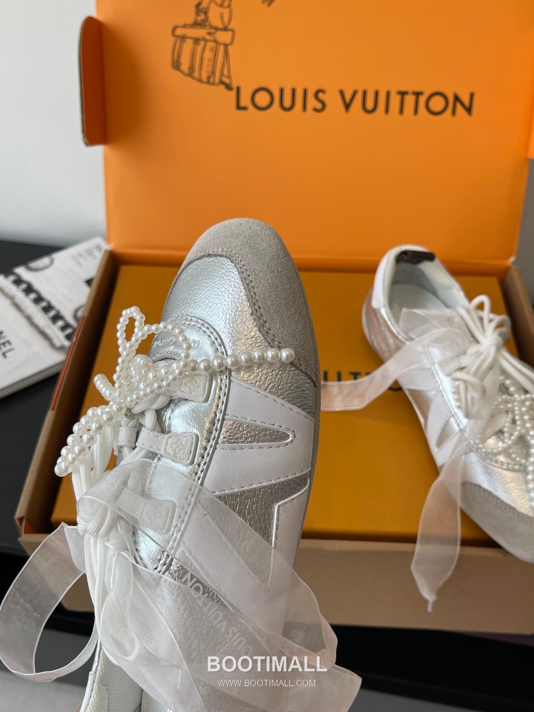 Louis Vuitton Sneakerina Ballet Sneaker Calf Suede Leather Brown Sneakers 루이비통 스니커리나 발레 스니커즈 송아지 스웨이드 가죽 브라운 7