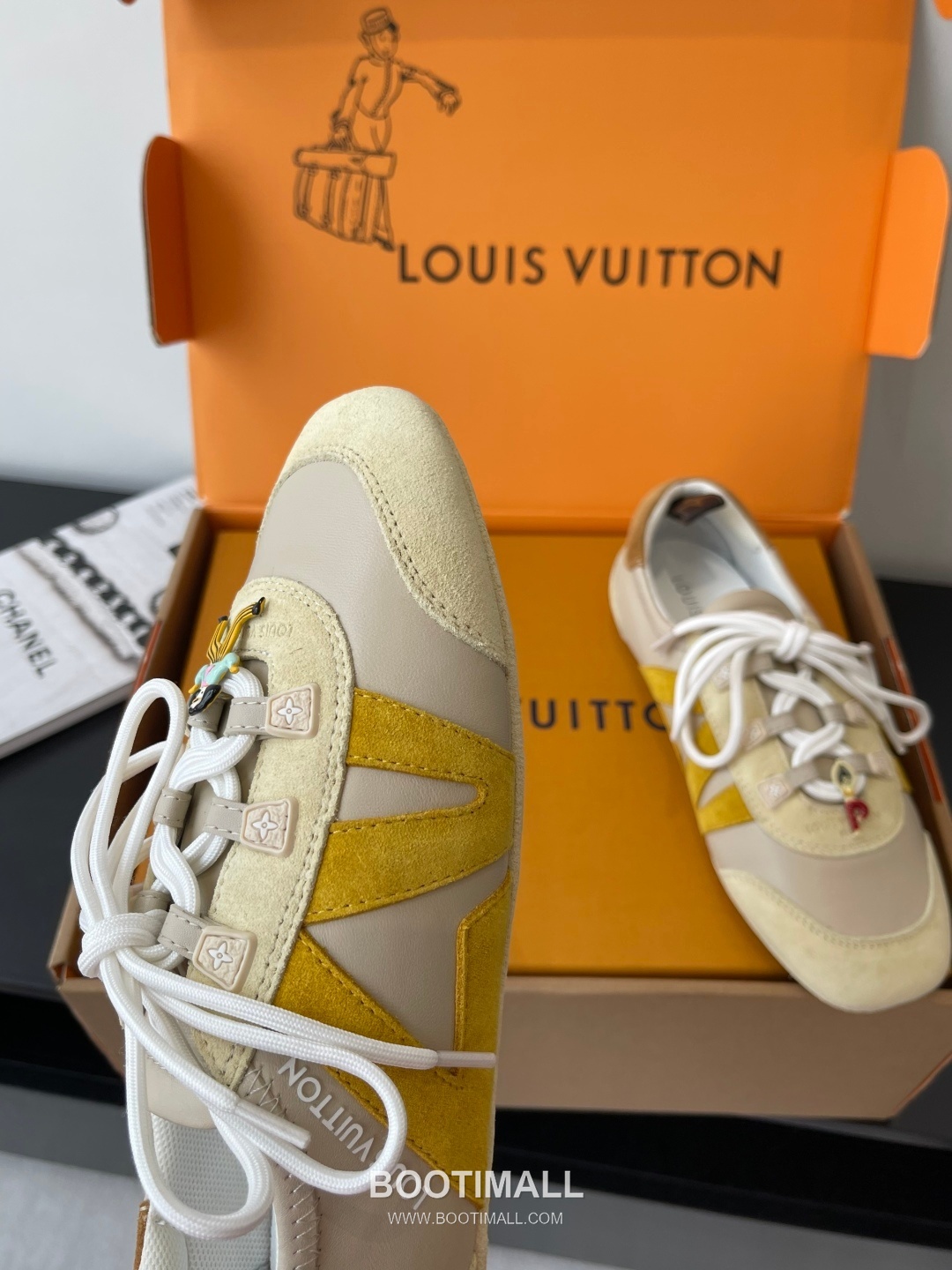 Louis Vuitton Sneakerina Ballet Sneaker Calf Suede Leather Brown Sneakers 루이비통 스니커리나 발레 스니커즈 송아지 스웨이드 가죽 브라운 7