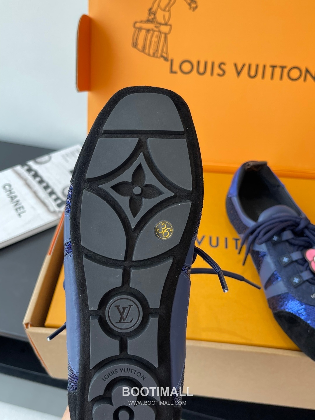 Louis Vuitton Sneakerina Ballet Sneaker Calf Suede Leather Brown Sneakers 루이비통 스니커리나 발레 스니커즈 송아지 스웨이드 가죽 브라운 5